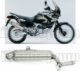 Système D'Échappement Homologué Au Niveau Sonore Paris Dacar Acier Acier - Arrow Special Parts Compatible Avec Honda Xrv 750 Africa Twin (1996-2004)