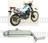 Système D'Échappement Homologué Au Niveau Sonore Paris Dacar Acier Acier - Arrow Special Parts Compatible Avec Suzuki Dr 600 R (1985-1987)