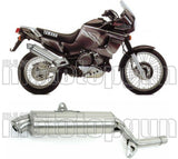 Système D'Échappement Homologué Au Niveau Sonore Paris Dacar Acier Acier - Arrow Special Parts Compatible Avec Yamaha Xtz 750 Super Ténéré (1989-1994)