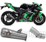 Système D'Échappement Homologué Au Niveau Sonore Pro-Race Titanium Titanium - Arrow Special Parts Compatible Avec Kawasaki Zx-10R (2016-2019)