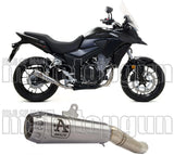 Système D'Échappement Homologué Au Niveau Sonore Pro-Race Nichrom Acier - Arrow Special Parts Compatible Avec Honda Cb 500 X (2019-2020)