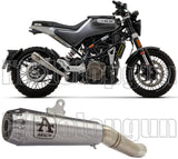 Système D'Échappement Homologué Au Niveau Sonore Pro-Race Nichrom Acier - Arrow Special Parts Compatible Avec Husqvarna Vitpilen 401 (2020-2023)