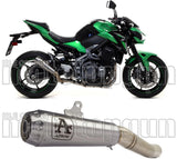 Système D'Échappement Homologué Au Niveau Sonore Pro-Race Nichrom Acier - Arrow Special Parts Compatible Avec Kawasaki Z 900 A2 (2019-2024)