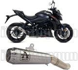 Système D'Échappement Homologué Au Niveau Sonore Pro-Race Nichrom Acier - Arrow Special Parts Compatible Avec Suzuki Katana 1000 (2019-2020)