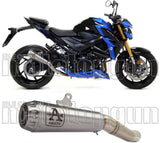 Système D'Échappement Homologué Au Niveau Sonore Pro-Race Nichrom Acier - Arrow Special Parts Compatible Avec Suzuki Gsx-S 750 (2017-2020)