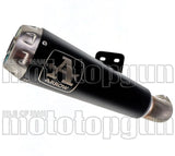 Système D'Échappement Homologué Au Niveau Sonore Pro-Race Nichrom Noir Acier - Arrow Special Parts Compatible Avec Yamaha Yzf-R3 (2019-2020)