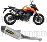 Système D'Échappement Homologué Au Niveau Sonore Race-Tech Titanium Carbon - Arrow Special Parts Compatible Avec Ktm 790 Duke (2018-2020)