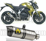 Système D'Échappement Homologué Au Niveau Sonore Thunder Titanium Carbon - Arrow Special Parts Compatible Avec Honda Cb 1000 R (2008-2017)