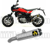 Système D'Échappement Homologué Au Niveau Sonore Works Titanium Carbon - Arrow Special Parts Compatible Avec Husqvarna Nuda 900 (2012-2013)