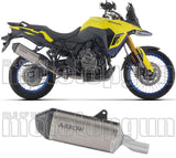 Système D'Échappement Homologué Au Niveau Sonore Explorer Titanium Embout Carby - Arrow Special Parts Compatible Avec Suzuki V-Strom 800 De (2025-2026)