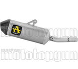 Système D'Échappement Homologué Au Niveau Sonore Explorer Titanium Embout Carby - Arrow Special Parts Compatible Avec Yamaha Ténéré 700 (2025-2026)