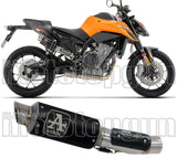Système D'Échappement Homologué Au Niveau Sonore Gp2 Gp-2 Nichrom Noir - Arrow Special Parts Compatible Avec Ktm 790 Duke (2025-2026)