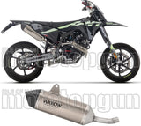 Système D'Échappement Homologué Au Niveau Sonore Icon Titanium Embout Carby - Arrow Special Parts Compatible Avec Fantic Motor Xmf 125 (2025-2026)