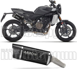 Système D'Échappement Homologué Au Niveau Sonore Indy-Race Evo Aluminium Noir Carbon - Arrow Special Parts Compatible Avec Husqvarna Svartpilen 801 (2024-2025)