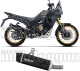 Système D'Échappement Homologué Au Niveau Sonore Indy-Race Evo Aluminium Noir Embout Acier - Arrow Special Parts Compatible Avec Voge Valico 800 Dsx Rally (2025-2026)