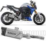 Système D'Échappement Homologué Au Niveau Sonore Indy Race Evo Aluminium Embout Carby - Arrow Special Parts Compatible Avec Bmw F 900 R (2025-2026)