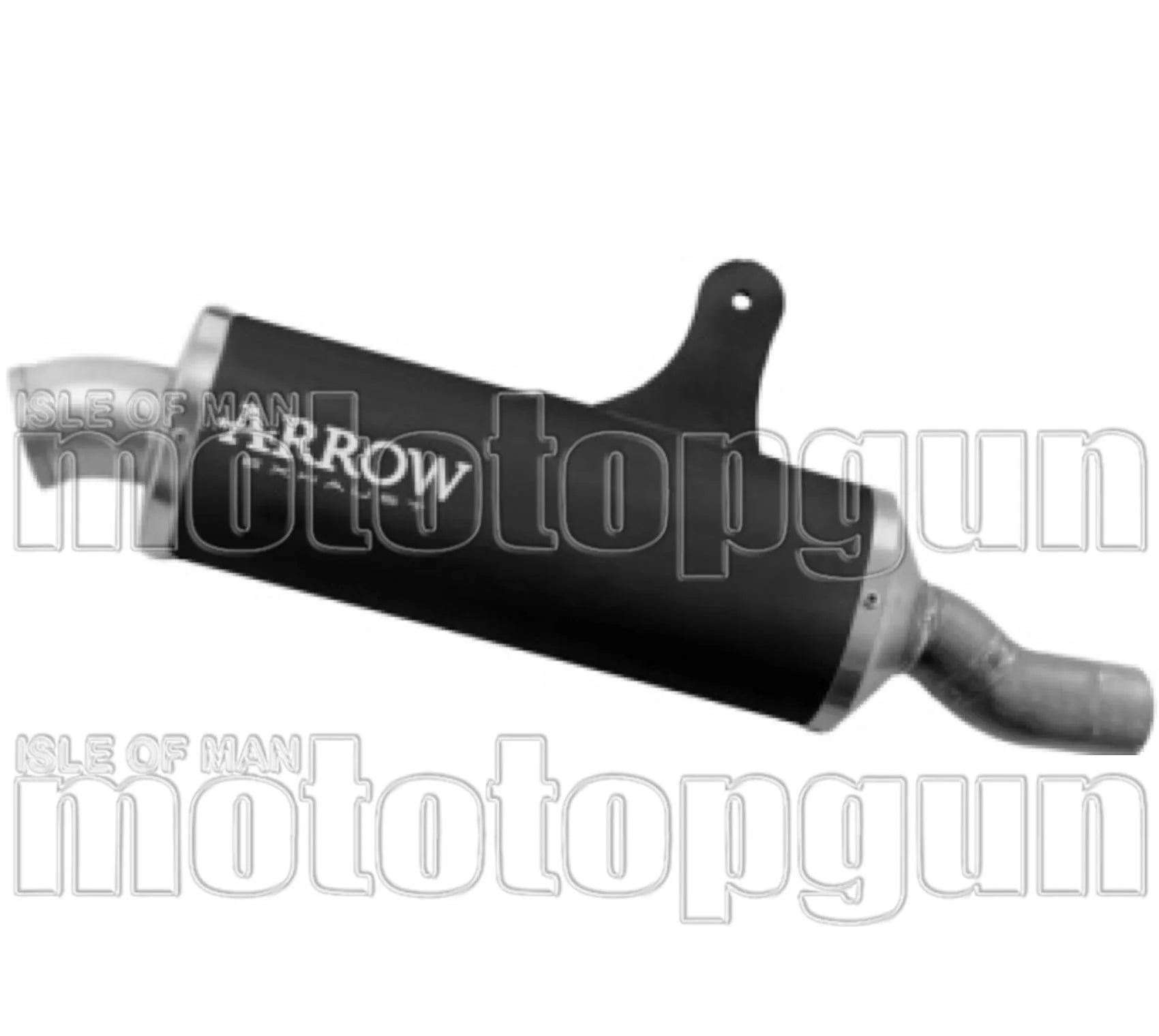 Système D'Échappement Homologué Au Niveau Sonore Indy Race Aluminium Noir - Arrow Special Parts Compatible Avec Benelli Trk 702 - X (2025-2026)
