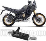 Système D'Échappement Homologué Au Niveau Sonore Indy-Race Evo Aluminium Noir Embout Carby - Arrow Special Parts Compatible Avec Voge Valico 800 Dsx Rally (2025-2026)