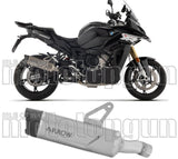 Système D'Échappement Homologué Au Niveau Sonore Indy-Race Evo Titanium Embout Carby - Arrow Special Parts Compatible Avec Bmw S 1000 Xr (2024-2026)