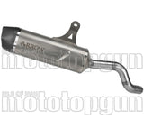 Système D'Échappement Homologué Au Niveau Sonore Indy-Race Evo Titanium Embout Carby - Arrow Special Parts Compatible Avec Cfmoto 700 Mt Adventure (2025-2026)