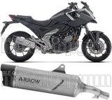Système D'Échappement Homologué Au Niveau Sonore Indy-Race Evo Titanium Embout Carby - Arrow Special Parts Compatible Avec Honda Nc 750 X (2025-2026)