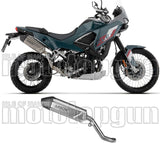 Échappement Sans Homologation Sonore Indy-Race Evo Titanium Embout Carby - Arrow Special Parts Compatible Avec Kawasaki Kle 500 (2026)