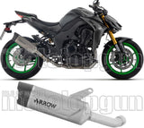 Système D'Échappement Homologué Au Niveau Sonore Indy-Race Evo Titanium Embout Carby - Arrow Special Parts Compatible Avec Kawasaki Z 1100 (2025-2026)