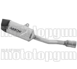 Système D'Échappement Homologué Au Niveau Sonore Titanium Embout Carby - Arrow Special Parts Compatible Avec Ktm 390 Enduro R (2025-2026)