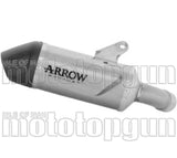 Système D'Échappement Homologué Au Niveau Sonore Indy Race Evo Titanium Embout Carby - Arrow Special Parts Compatible Avec Triumph Tiger 800 Sport (2025-2026)