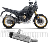 Système D'Échappement Homologué Au Niveau Sonore Indy-Race Evo Titanium Embout Acier - Arrow Special Parts Compatible Avec Voge Valico 800 Dsx Rally (2025-2026)