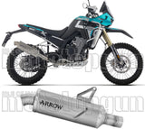 Système D'Échappement Homologué Au Niveau Sonore Indy-Race Evo Titanium - Arrow Special Parts Compatible Avec Kove Moto 800 X Pro (2025-2026)