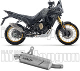 Système D'Échappement Homologué Au Niveau Sonore Indy-Race Evo Aluminium Noir Embout Carby - Arrow Special Parts Compatible Avec Voge Valico 800 Dsx Rally (2025-2026)
