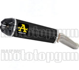 Système D'Échappement Homologué Au Niveau Sonore Indy-Race Aluminium Noir Carbon - Arrow Special Parts Compatible Avec Kawasaki Z 400 (2023)