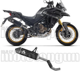 Système D'Échappement Homologué Au Niveau Sonore Indy-Race Aluminium Noir Embout Carby - Arrow Special Parts Compatible Avec Voge Valico 625 Dsx (2025-2026)