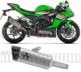 Système D'Échappement Homologué Au Niveau Sonore Pista Titanium Carbon - Arrow Special Parts Compatible Avec Kawasaki Zx 6R 636 (2024-2026)
