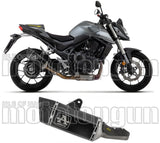 Système D'Échappement Homologué Au Niveau Sonore Pista Titanium Noir Carbon - Arrow Special Parts Compatible Avec Honda Cb 750 Hornet (2023-2024)