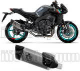 Système D'Échappement Non Catalysé Et Homologué Au Niveau Sonore Pista Full Titanium Carbon - Arrow Special Parts Compatible Avec Yamaha Mt-10 (2022-2024)