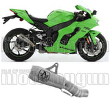 Système D'Échappement Homologué Au Niveau Sonore Pro-Race Titanium Titanium - Arrow Special Parts Compatible Avec Kawasaki Zx 10Rr (2021-2024)