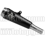 Système D'Échappement Homologué Au Niveau Sonore Pro-Race Nichrom Noir - Arrow Special Parts Compatible Avec Kawasaki Ninja 500 (2024-2026)