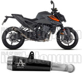 Système D'Échappement Homologué Au Niveau Sonore Pro-Race Nichrom Noir - Arrow Special Parts Compatible Avec Ktm 990 Duke (2024-2026)