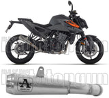 Système D'Échappement Homologué Au Niveau Sonore Pro-Race Nichrom - Arrow Special Parts Compatible Avec Ktm 990 Duke (2024-2026)
