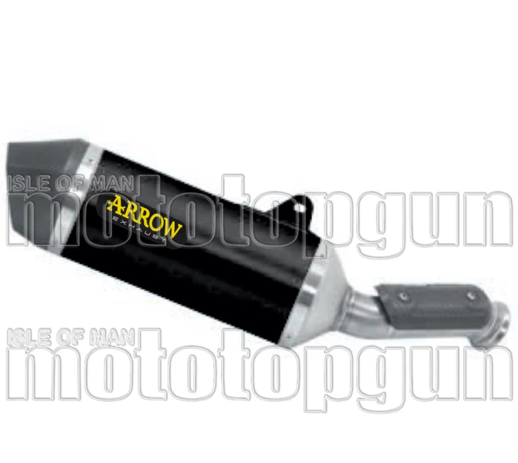 Système D'Échappement Homologué Au Niveau Sonore Race-Tech Aluminium Noir Carbon - Arrow Special Parts Compatible Avec Cfmoto 800 Mt Touring (2022-2023)