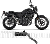 Système D'Échappement Homologué Au Niveau Sonore Rebel Aluminium Noir Aluminium - Arrow Special Parts Compatible Avec Honda Cl 500 (2023-2024)