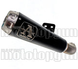 Système D'Échappement Homologué Au Niveau Sonore Pro-Race Aluminium Noir Carbon - Arrow Special Parts Compatible Avec Honda Forza 750 (2021-2023)