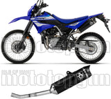 Système D'Échappement Homologué Au Niveau Sonore Thunder Aluminium Noir Embout Carby - Arrow Special Parts Compatible Avec Yamaha Wr 125 R (2026)