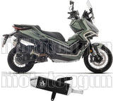 Système D'Échappement Homologué Au Niveau Sonore Urban Aluminium Noir - Arrow Special Parts Compatible Avec Zontes Zt 368 G (2025-2026)