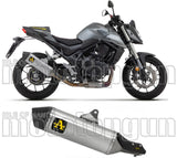 Système D'Échappement Homologué Au Niveau Sonore Veloce Aluminium Carbon - Arrow Special Parts Compatible Avec Honda Cb 750 Hornet (2023-2024)