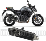 Système D'Échappement Homologué Au Niveau Sonore Veloce Titanium Noir Carbon - Arrow Special Parts Compatible Avec Honda Cb 750 Hornet (2023-2024)
