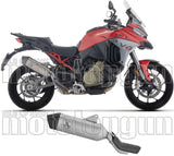 Système D'Échappement Homologué Au Niveau Sonore Veloce Titanium Embout Carby - Arrow Special Parts Compatible Avec Ducati Multistrada V4 - S (2025-2026)