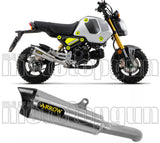 Système D'Échappement Homologué Au Niveau Sonore X-Kone Nichrom Carbon - Arrow Special Parts Compatible Avec Honda Msx 125 Grom (2021-2024)